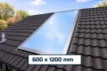 600x1200mm Pitched Roof Window (6°-45°) | Fixed Triple Glazed Skylight | 0.9 U-Value | KingsView