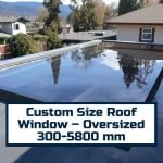 Large Bespoke Rooflight & Roof Window | Custom Sizes up to 5800mm | Fixed Triple Glazed | KingsView