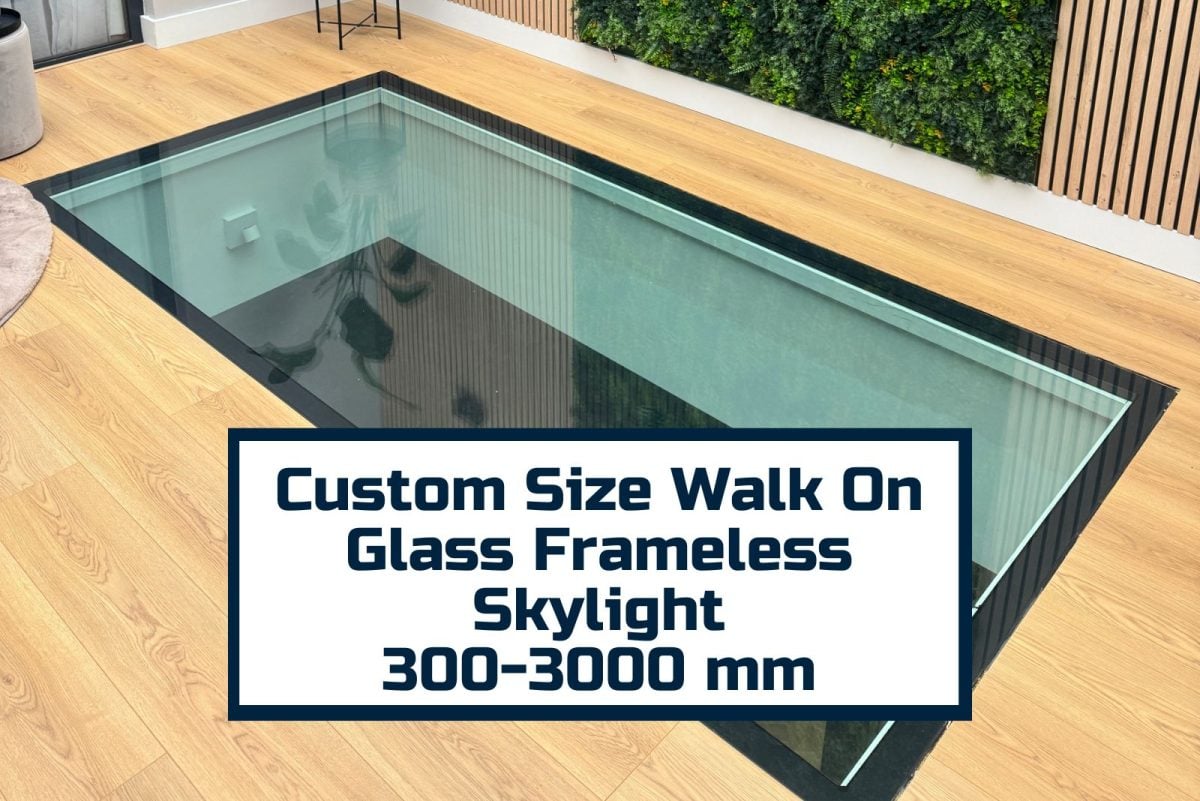 Walk On Glass Frameless Bespoke Skylight Glass Floor Calculator - Image 1