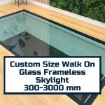 Bespoke Walk-On Glass Floor | Custom Size Rooflight 300-3000mm | Frameless Laminated | KingsView