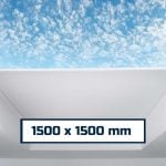 Skylight Blinds for Flat Roof Window 1500x1500mm