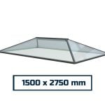 Contemporary Roof Lantern 1500 x 2750mm