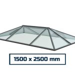 Regular Roof Lantern 1500 x 2500mm