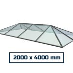 Regular Roof Lantern 2000 x 4000mm