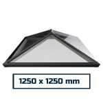 Square Roof Lantern 1250 x 1250mm