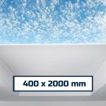 400x2000mm Electric Pitched Roof Window Blind | Skylight Shade | KingsView