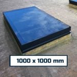 Aluminium Framed Rooflight – Double Glazed – 1000 x 1000 mm - Clearance