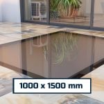 1000x1500mm Framed Walk-On Rooflight | Laminated Safety Glass | Flush Fit Design | KingsView