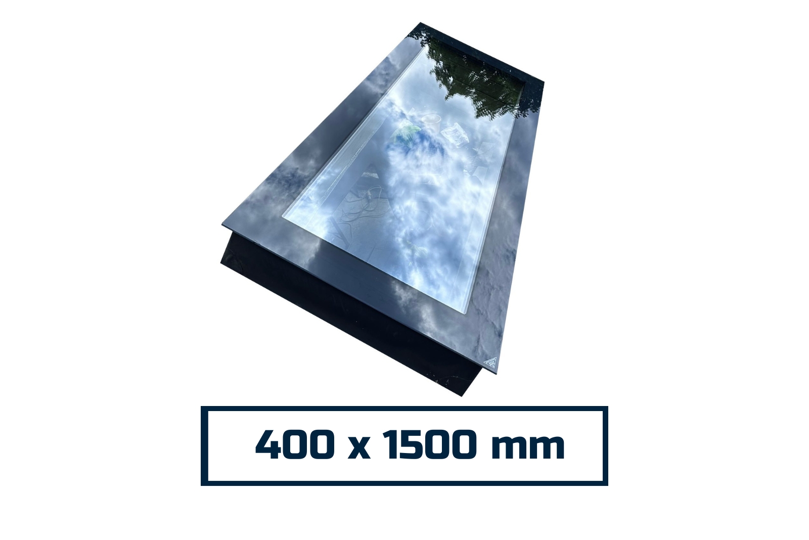 pitched-roof-skylights-rev2-product-image-new-500-x-3000-mm (3) 400x1500mm Pitched Roof Window (6°-45°) | Fixed Triple Glazed Skylight | 0.9 U-Value | KingsView - Image 1