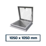 Polycarbonate Dome Skylight Access Hatch 1050 x 1050 mm