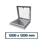 Polycarbonate Dome Skylight Access Hatch 1200 x 1200 mm