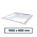 Polycarbonate Fixed Dome Skylight 1050 x 600 mm