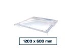 Polycarbonate Fixed Dome Skylight 1200 x 600 mm
