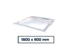 Polycarbonate Fixed Dome Skylight 1800 x 900 mm