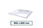 Polycarbonate Fixed Dome Skylight 900 x 600 mm