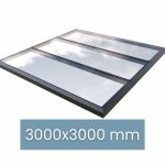 Framed Modular Rooflight 3000 x 3000 mm