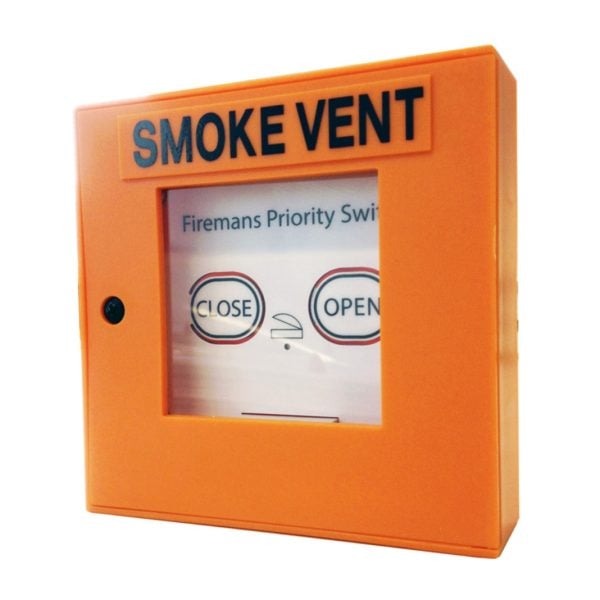 Fireman Priority Switch for Smoke Vent