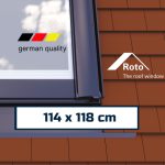 EDP Flashing for insulated ROTO Pitched Roof Window 114 x 118 cm