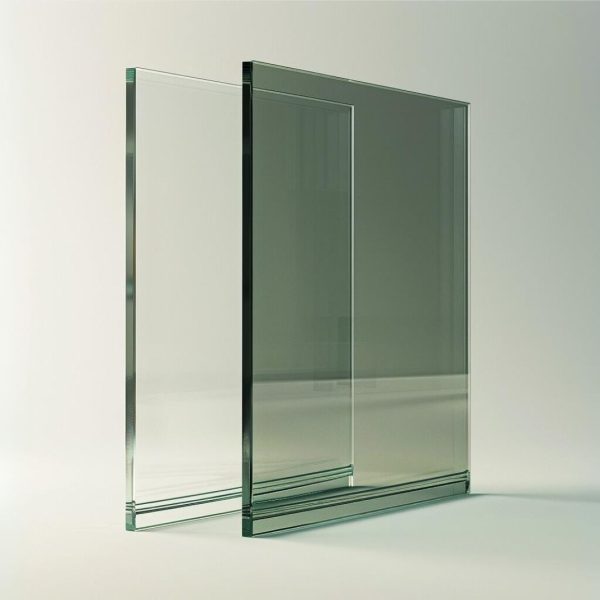 Colour and transparent glass