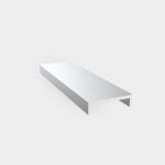 Decorative handle for glass railing