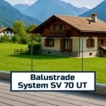 Bespoke Base Mount Glass Balustrade | SV70 UT Adjustable Glazing | Custom Sizes | KingsView