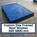 Large Bespoke Aluminium Rooflight | Custom Size 300-5800mm | Flat & Pitched Roof Window | KingsView