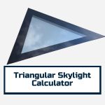 Bespoke Triangular Rooflight | Custom Size Frameless Skylight | Flat & Pitched | KingsView