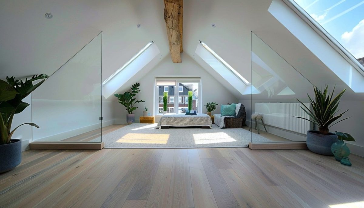 View of Attic and Loft Skylights | KingsView