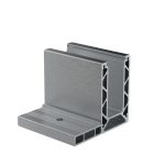 Base Mount Frameless Glass Balustrade Profile set  SV 75 LT