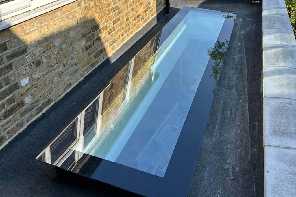 Flat rooflight in London