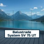 Bespoke Base Mount Glass Balustrade | SV75 UT Adjustable Glazing | Custom Sizes | KingsView