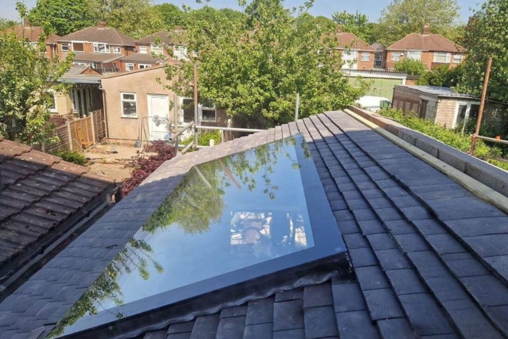 Pitched rooflight in London