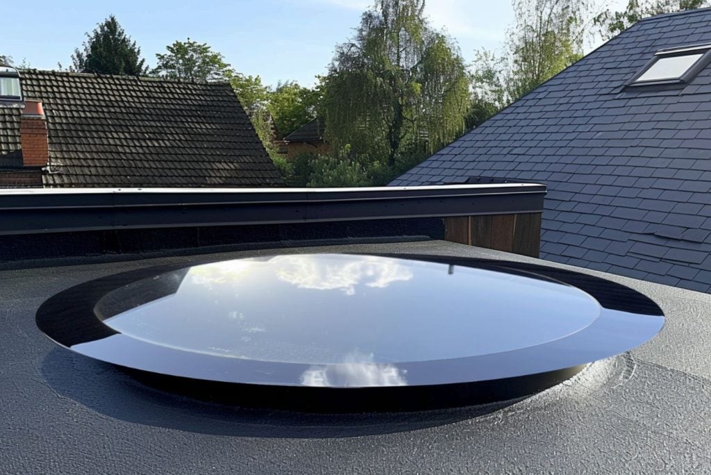 Round skylights in London