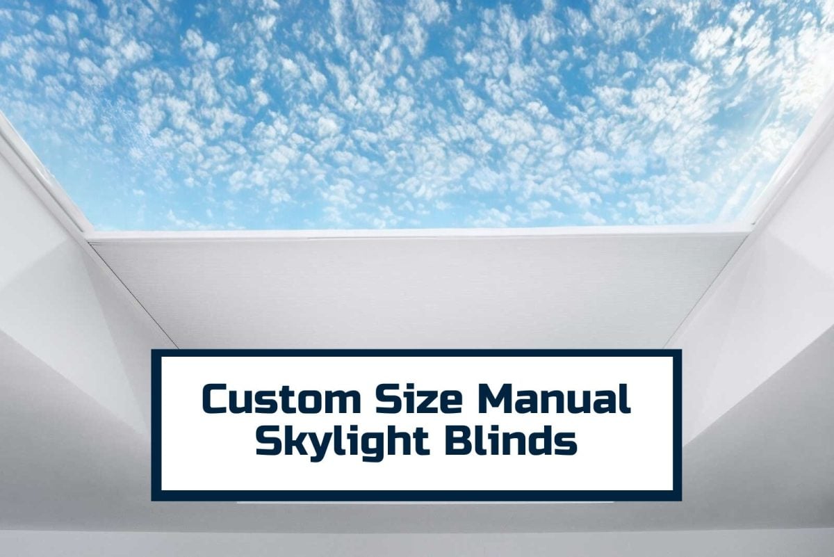 Bespoke Manual Skylight Blinds & Shades - Image 1