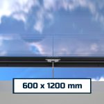 Opening Flat Glass Rooflight 600 x 1200 mm