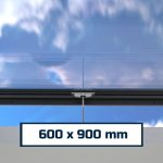 Opening Flat Glass Rooflight 600 x 900 mm