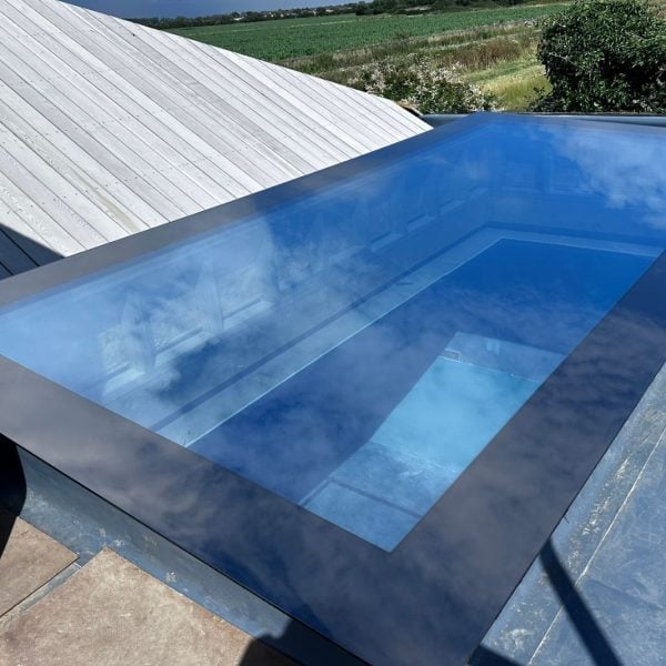 Non-opening Roof lights Frameless Roof Windows