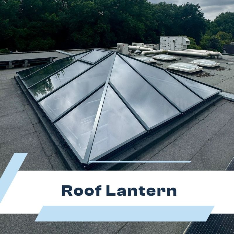 Roof lanterns with solar control and self-cleaning glass by Skylights.co.uk