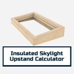 Bespoke Insulated Inclined Upstand | Flat & Pitched Roof | 300-5800mm Custom Sizes | KingsView