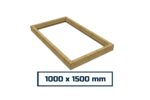 Insulated Upstand for Contemporary Roof Lantern 1000 x 1500 mm