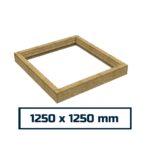 Insulated Upstand for Square Roof Lantern 1250 x 1250 mm