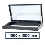 Access hatch rooflight 1000 x 1000 mm