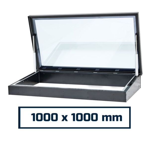 Access hatch rooflight 1000 x 1000 mm