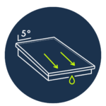Access hatch rooflight – 5° built-in pitch icon
