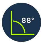 Access hatch rooflight – 88° wide opening icon