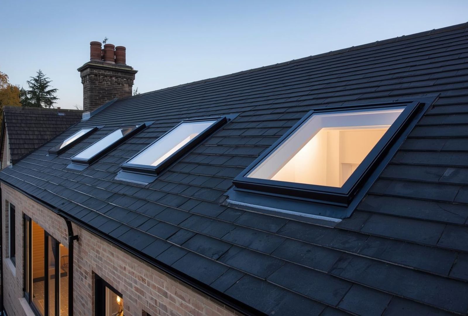 modern-english-edwardian-victorian-home-frameless-rooflights-multiple-long-extensions modern-english-edwardian-victorian-home-frameless-rooflights-multiple-long-extensions